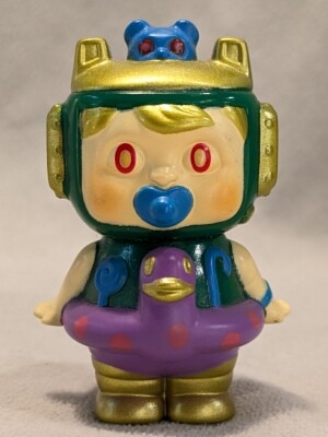 MEDICOMTOY VAG series 18 TOYSBIAN Baby Cheese green image 1
