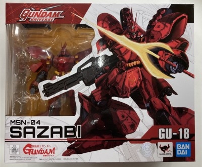 Bandai Spirits GUNDAM UNIVERSE Mobile Suit Gundam: Char's Counterattack MSN-04 SAZABI GU-18 รูปภาพ 1