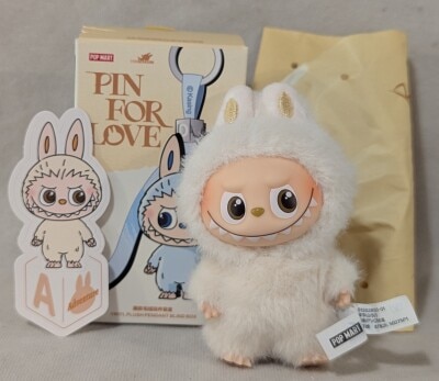 POP MART PIN FOR LOVE SERIES VINYL PLUSH PENDANT BLIND BOX THE MONSTERS A