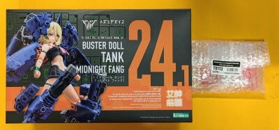 Kotobukiya Megami Device BUSTER DOLL Tank MIDNIGHT FANG Kotobukiya Shop Exclusive With Bonus 24.1