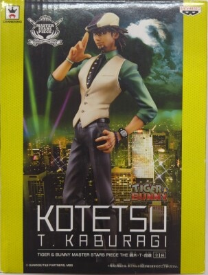 Banpresto MASTER STARS PIECE Tiger and Bunny Kotetsu T Kaburagi