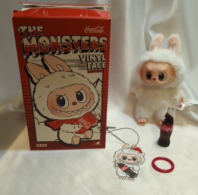 POP MART Plush Stuffed Toy Mascot LABUBU SURPRISE SHAKE Bild 1