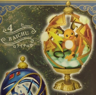 Re-Ment OVALTIQUE COLLECTION 2 Pokemon Raichu 4 image 1