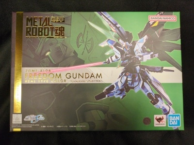 BANDAI SPIRITS METAL ROBOT Mobile Suit Gundam SEED DESTINY Freedom Gundam (Real Type Color)
