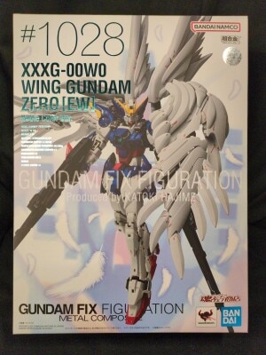 BANDAI SPIRITS GUNDAM FIX FIGURATION METAL COMPOSITE New Mobile Suit Gundam Wing Endless Waltz Wing Gundam Zero (EW version) Noble Color Ver. #1028