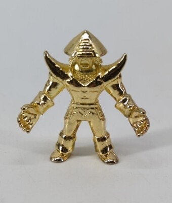 Bandai Die-cast Kinkeshi 7/Kinnikuman The Samurai (Gold-plated ver.)