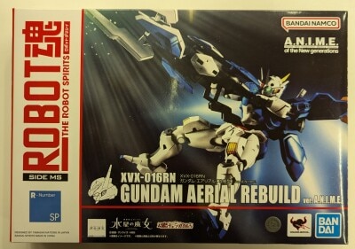 Bandai Spirits - The Robot Spirits<side ms=""> Mobile Suit Gundam: The Witch from Mercury Gundam・Aria (modified) ver. ANIME/ With corrected parts SP </side> imagen 1