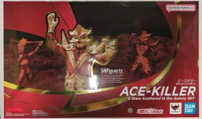 Bandai Spirits SHFiguarts Ultraman Ace Killer Five Stars Scattered in the Galaxy set Bild 1