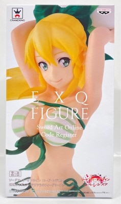 Banpresto EXQ Figure Aqua Sylphid Leafa Sword Art Online Code Register Aqua Sylphid Leafa image 1
