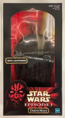 Tomy ACTION COLLECTION DARTH MAUL / WITH LIGHTSABER 12 Inch