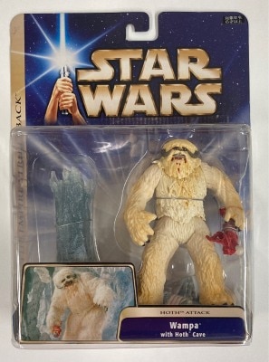 Tomy Direct HOTH ATTACK WAMPA / WITH HOTH CAVE 3.5 Inch image 1