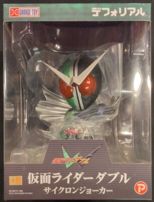 X-Plus Defo-Real Kamen Rider W Kamen Rider Double Cyclone Joker