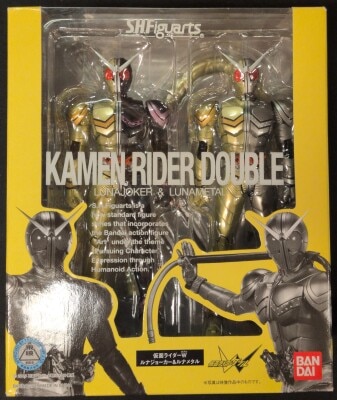 Bandai SH Figuarts Kamen Rider W Kamen Rider W Luna Metal and Luna Joker