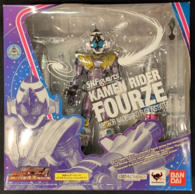 Bandai SHFiguarts Wizard and Fourze Movie War Ultimatum Kamen Rider Fourze Meteor Nadeshiko Fusion States image 1
