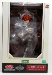 Kotobukiya Yu-Gi-Oh! Card Game Monster figure collection Fire Spirit User Heata Normal Edition PVC