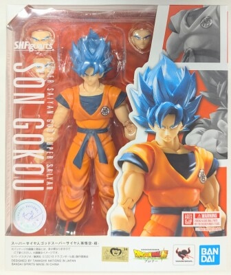 BANDAI SPIRITS SHFiguarts Super Saiyan God Super Saiyan Son Goku -Super-