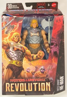MATTEL MASTERVERSE MASTERS OF THE UNIVERSE REVELATION BATTLE ARMOR HE-MAN HYC44
