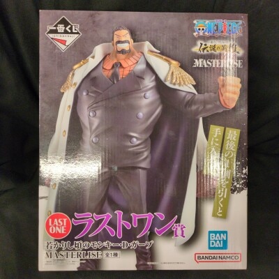 Bandai Spirits Ichiban Kuji One Piece Legendary Hero Last One Prize Young Monkey D Garp MASTERLISE