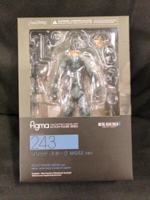 Max FACTORY figma METAL GEAR SOLID2:SONS OF LIBERTY Solid Snake MGS2 ver 243