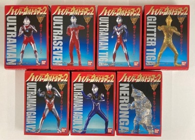 Bandai Hyper Ultraman 2 Complete 7 Type Set Hyper Ultraman 2 set