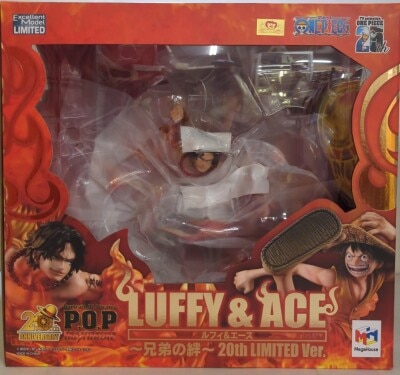 Megahouse POP NEO-MAXIMUM Luffy and Ace Brothers' Bond 20th LIMITED Ver. hình ảnh 1