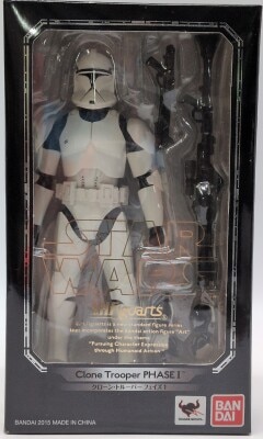 バンダイ S.H.Figuarts STAR WARS クローン・トルーパー フェイズ1