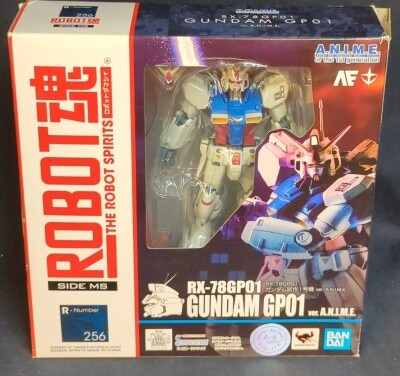 BANDAISPIRITS ROBOT魂<side ms=""> バンダイスピリッツ版 RX-78GP01 ガンダム試作1号機 ver. A.N.I.M.E. 256 </side> รูปภาพ 1