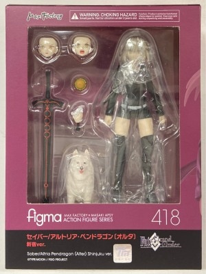 MAX FACTORY Figma Fate/Grand Order Saber/Artoria Pendragon [Alter] Shinjuku ver 418 画像 1
