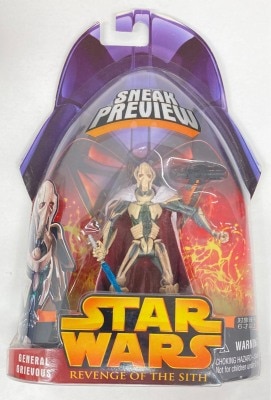 HASBRO SNEAK PREVIEW GENERAL GRIEVOUS 3.5 Inch