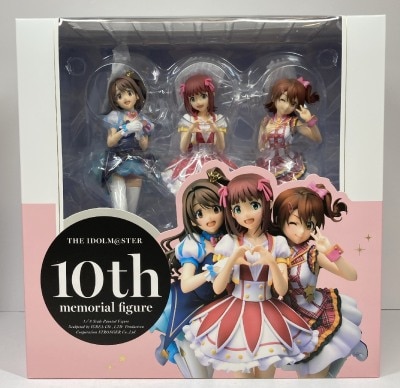 Aniplex 1/8 scale figure Idolmaster 10th Memorial Figure / Limited Bonus Item with stand