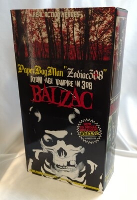 Medicom Toy REAL ACTION HEROES Balzac PAPERBAGMAN (Black) ZODIAC 308/BALZAC RAH257