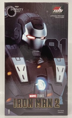 MARVEL 10TH ANNIVERSARY IRON MAN 2 WAR MACHINE MARK I 1/10 Scale Toy