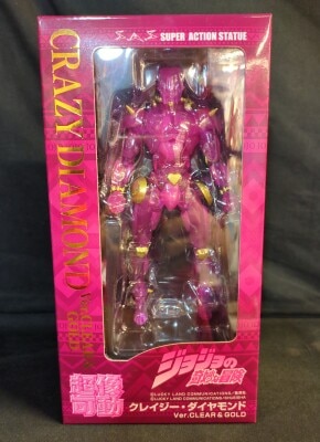 Medicos Super Action Statue Crazy Diamond Ver. CLEAR&GOLD