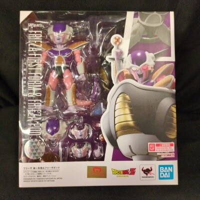BANDAISPIRITS SHFiguarts Dragon Ball Z Frieza 1st Form and Frieza Pod