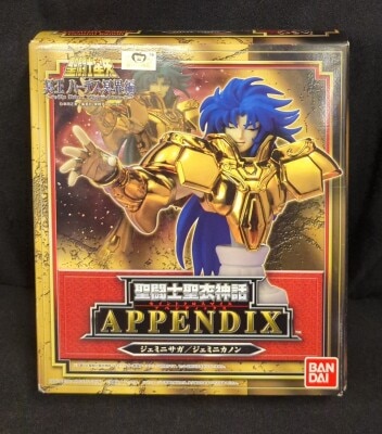 BANDAI Saint Seiya Myth Cloth APPENDIX/ Appendix Masami Kurumada Gemini Saga Gemini Kanon