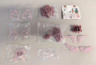 BANDAI MS Mechanical Bust 05 Capsule Edition Trans-Am Color Exterior (Mechanical Clear Ver.)