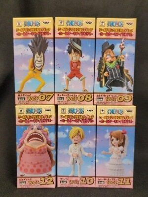 Banpresto WCF One Piece Whole Cake Island 2 Complete 6 Type Set รูปภาพ 1