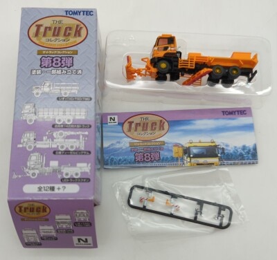 Tomytec 1/150 The Truck Collection Vol. Series : UD Trucks On Iwasaki Industries Snowplow (General Road Specification) 095 รูปภาพ 1