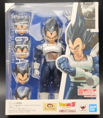 BANDAI SPIRITS SHFiguarts Vegeta -Old Battle Suit- gambar 1