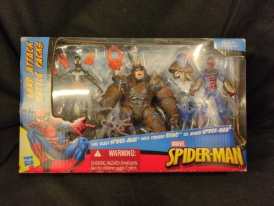 HASBRO ACTION FIGURE LAND ATTACK BATTLE PACKS 3.75 inch