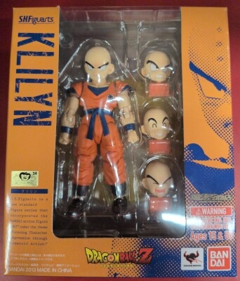 Bandai SH Figuarts Dragon Ball Kai Krilin/Tamashii Web Limited Edition