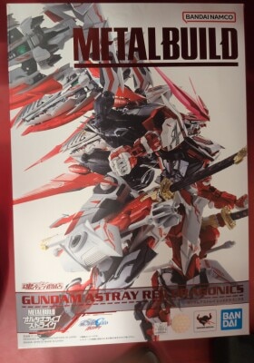 BANDAI SPIRITS METAL BUILD Gundam Astray Red Dragonics With corrected parts