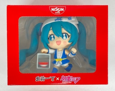Nisshin Demae Itcho & Hatsune Miku Figure (Delivery) Bild 1