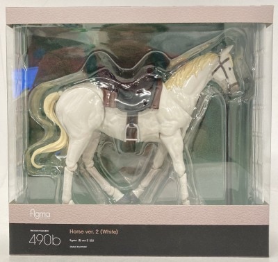 MAX FACTORY Figma horse ver.2 (white) resale version 490b hình ảnh 1