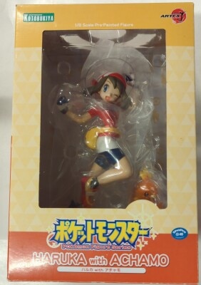 Kotobukiya ArtFX J Pokemon Haruka with Torchic 画像 1