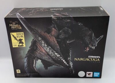 Bandai Spirits SHMonsterArts [Nargacuga (With First Edition Bonus Item)] gambar 1