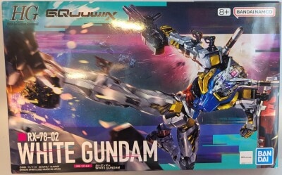 BANDAISPIRITS HG 1/144 Mobile Suit Gundam GQuuuuuuX White Gundam 12