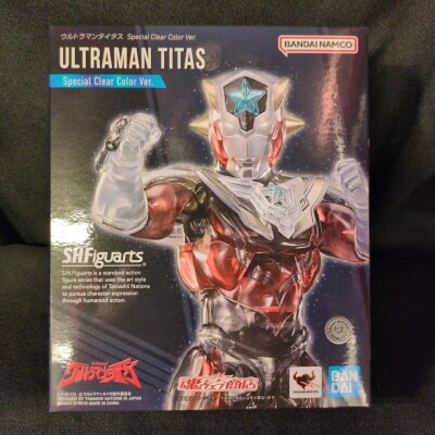 BANDAI NAMCO SHFiguarts Ultraman Taiga Ultraman Titas Special Clear Color Ver.