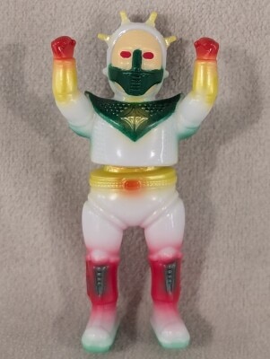 MEDICOMTOY VAG SERIES 41 ZOLLMEN Space Guy 56 White x Metallic Green Red