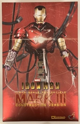 HOTTOYS DIORAMA IRON MAN MARK 3 / CONSTRUCTION (Reprint) DS003